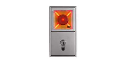 Escape door control FTNT and FTNTAP  
EMERGENCY-STOP switch with key and warning light