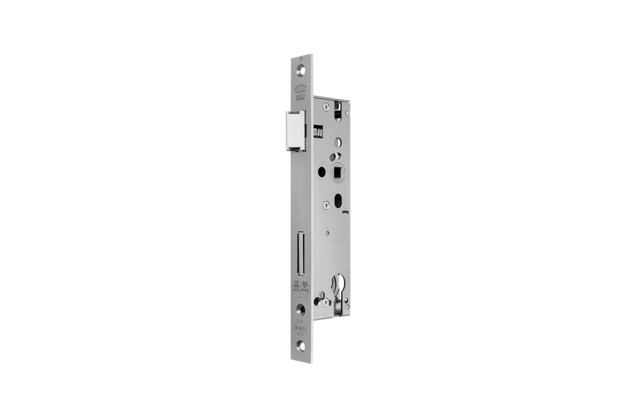 Robust mortise lock made of stainless steel