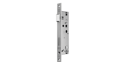 Robust mortise lock made of stainless steel