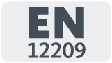 Piktogramm zu EN-Norm EN 12209