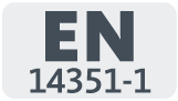 Pictogram for EN standard EN 14351-1
