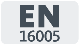 pictogram according to EN standard EN 16005