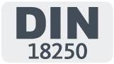 Piktogramm zu DIN-Norm DIN 18250