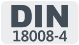 Pictogram for DIN standard DIN 18008-4