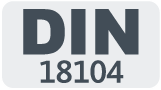 Pictogram for DIN standard DIN 18104