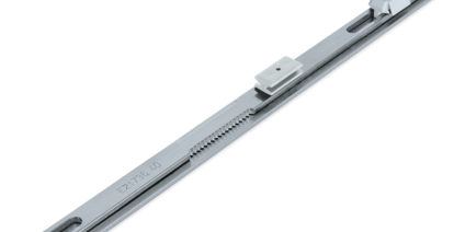 Central locking UNI-JET – Detailed view Tilt&Turn gear, constant handle position