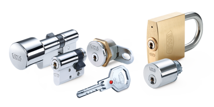 Mechanical locking systems – Overview of keys and cylinder locks from BKS
